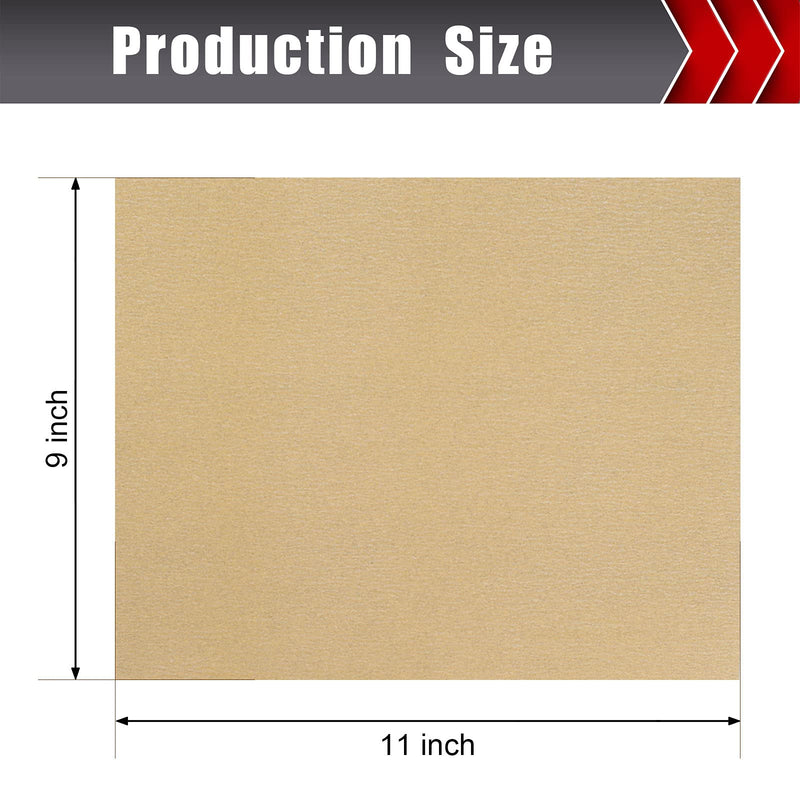 25 PCS Sandpaper, Sandpaper Assortment Sandpaper for Wood Metal Furniture Hand Sander Sand Paper 80/120/150/220/320 Grit Sandpaper Sheets Cut for Use 9" x 11" 25 Pcs Variety Grit