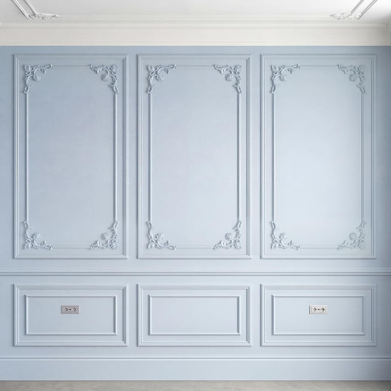 4 Pcs Ceiling Molding Kit, Corners Murals Trim French Style Accent