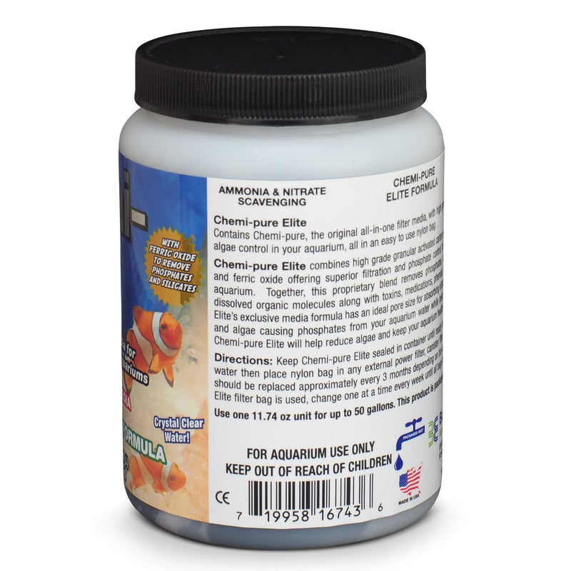 Boyd Enterprises ABE16743 Chemipure Elite for Aquarium, 11.74-Ounce 11.74 oz (Pack of 1)