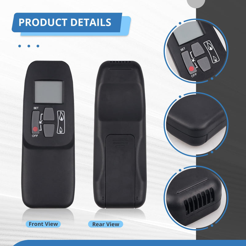 G6R-H3T5 GV60 Fireplace Remote Control, Compatible with Real Fyre, Valor, Empire, Empire Comfort Systems