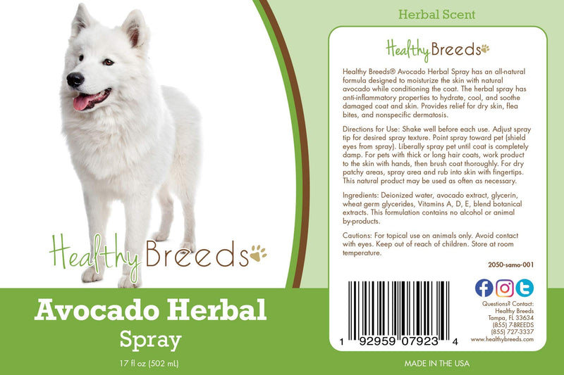 Healthy Breeds Samoyed Avocado Herbal Spray 17 oz