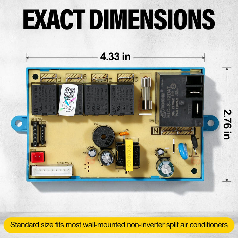 Universal AC Control Board, Multifunctional Panel 110-220V with Accessories