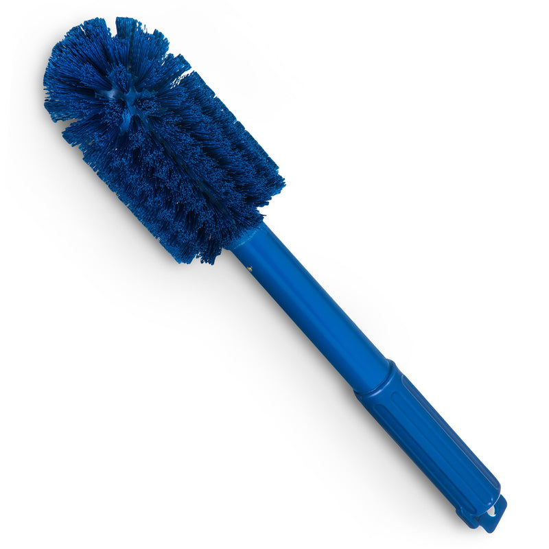 SPARTA Industrial Tank Brush Pipe Brush, Drain Brush with Handle for Commercial Kitchens, Polyester, 16 Inches, Blue