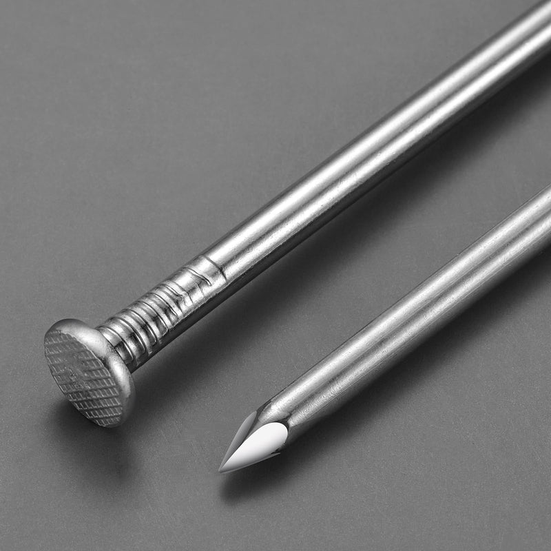 1-1/2 inch Hardware Nails, (300pcs) 1 lbs Stainless Steel Nails, Nails for Hanging Pictures, Small Nails, Wall Nails, Wood Nails 1-1/2 in 1lb Box