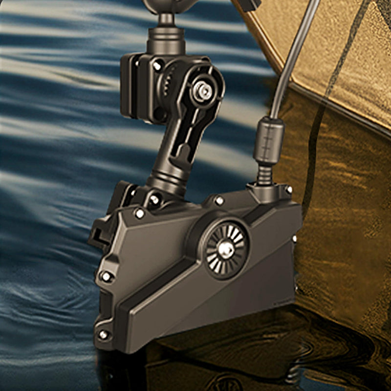 Travel Transducer Cover Compatible with Garmin Livescope LVS34, 30% Glass-Fiber Reinforced Sonar Shield Transducer Cover for Impact & Transport Protection, Waterproof ＆ Heat Resistant Protective Case