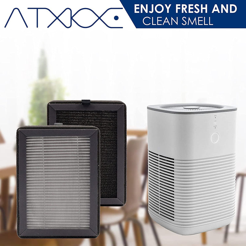 ATXKXE LV-H128 Filter for Levoit LV-H128 Replacement Filter, 4 Pack 4.7" x 6.7" x 1.1"
