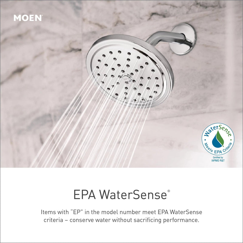 Moen UT2742EP Glyde M-CORE 2-Series 1-Handle Shower Trim Kit, Valve Required, Chrome