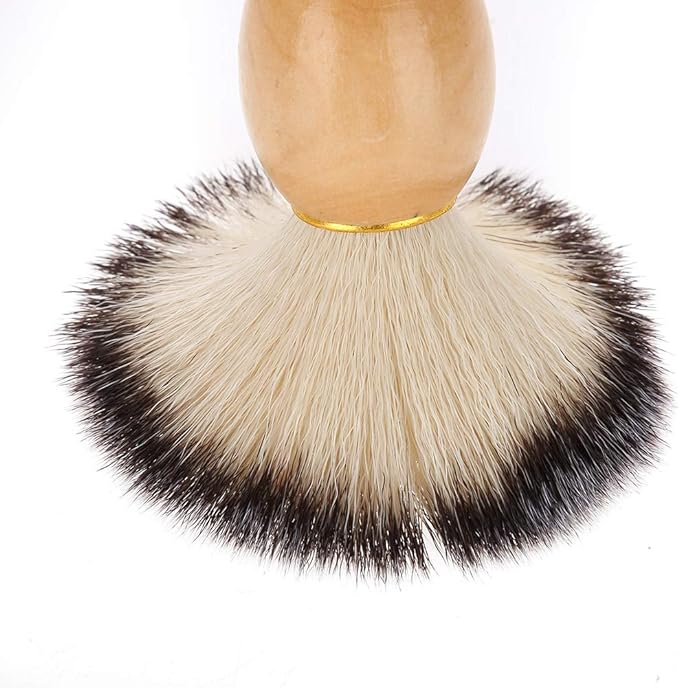 Jeffergarden Shaving Brush, Beard Brush, Shaving, Foaming Brush, Shaving Brush, Wooden Handle, Barber, Facial Cleansing Foaming Brush - NewNest Australia