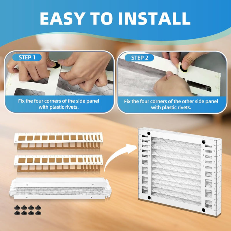 DR90 14 x 17.5 x1.75 Dehumidifier Filter MERV 13 Compatible with DR90 DR120#50070171-002 and Santa Fe Advance90 Advance100 Advance120 Advance2#4037722-01 4 Packs 4-pack of 14x17x1.75 Filter