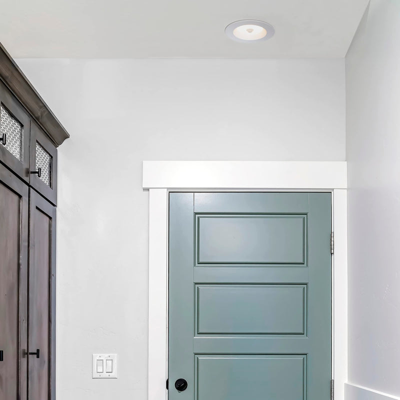 Maxxima 5 in. & 6 in. Retrofit LED PIR Motion Sensor Downlight - 1300 Lumens, 14 Watts, 5 CCT 2700K/3000K/3500K/4000K/5000K, Energy Efficient Indoor Ceiling Lighting Fixture 6 Inch