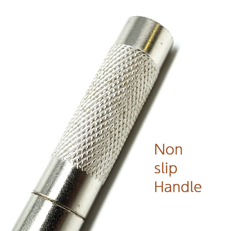 Japan Made Belt Hole Puncher for Leather 14 Sizes of Interchangeable Punch Blade, POLARIS Brand Genuine Japanese Tool