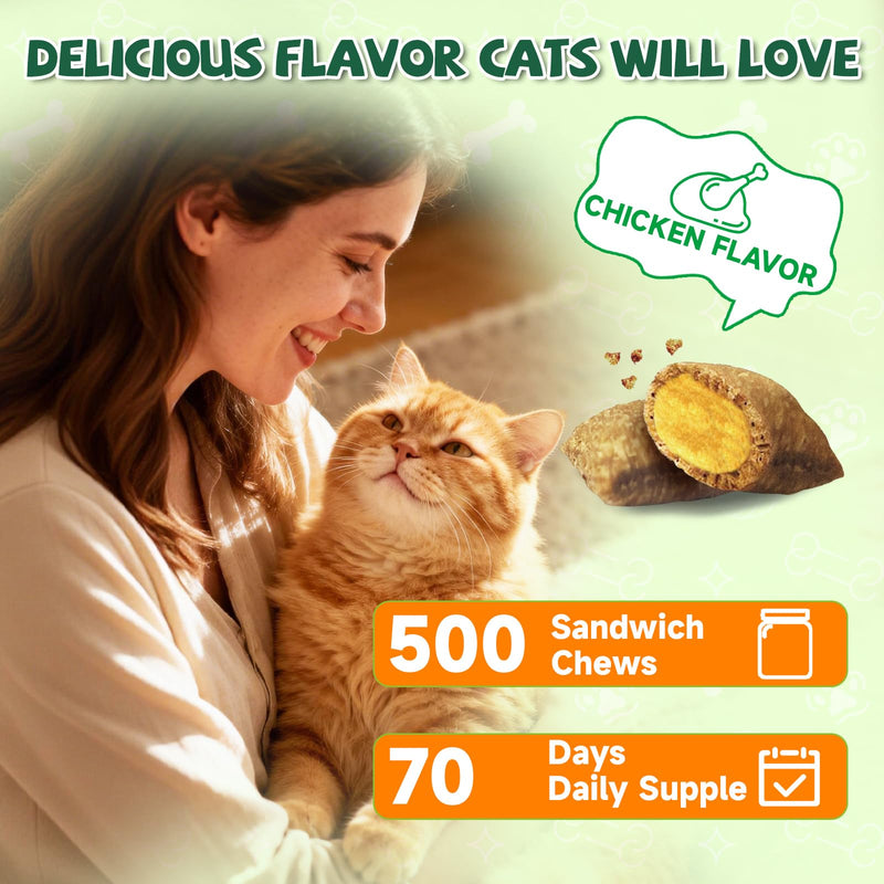Taurine for Cat Vitamins Treat + Lysine for Cats