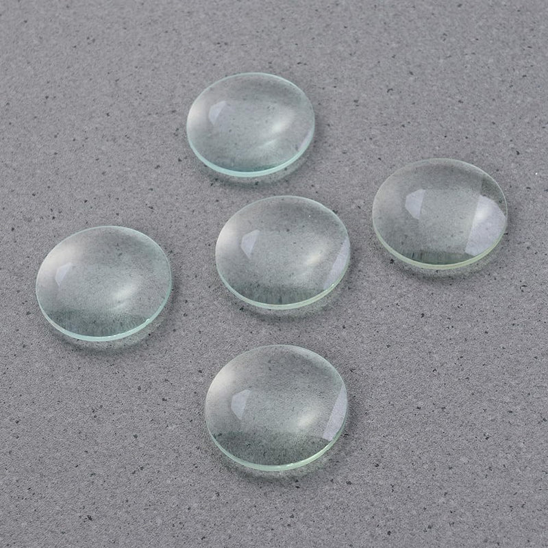 Concave Lens Set, Premium Optical Glass Double Convex and Concave Lens Set, 30mm Diameter, 3 Double Convex, 6 Piece Set Size 2x6pcs As Shownx6pcs