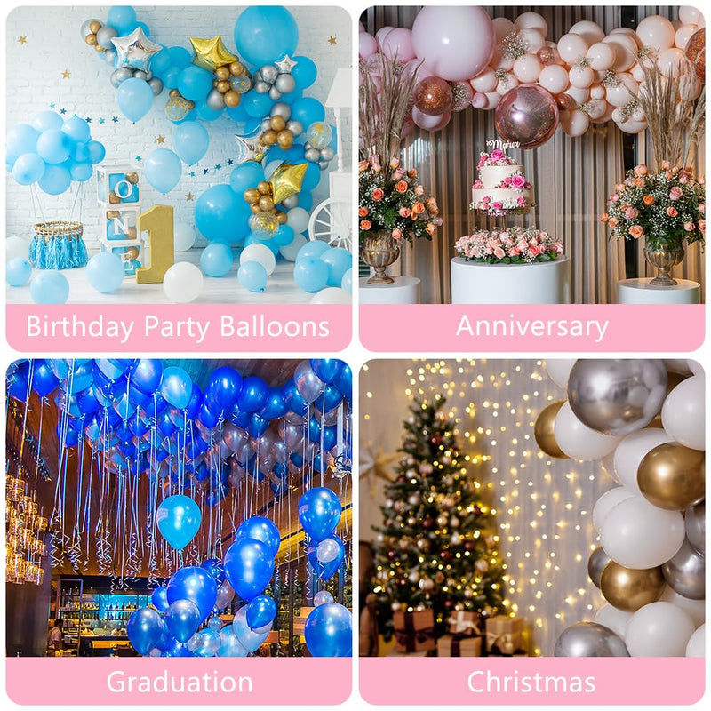 Ainiv 600 PCS Balloon Sticky Dots, Double Sided Dot Stickers, Clear Removable Round Sticky Tack No Trace Sticky Putty Waterproof Dots for Craft Gift Wrapping Wedding Christmas Festival Decoration