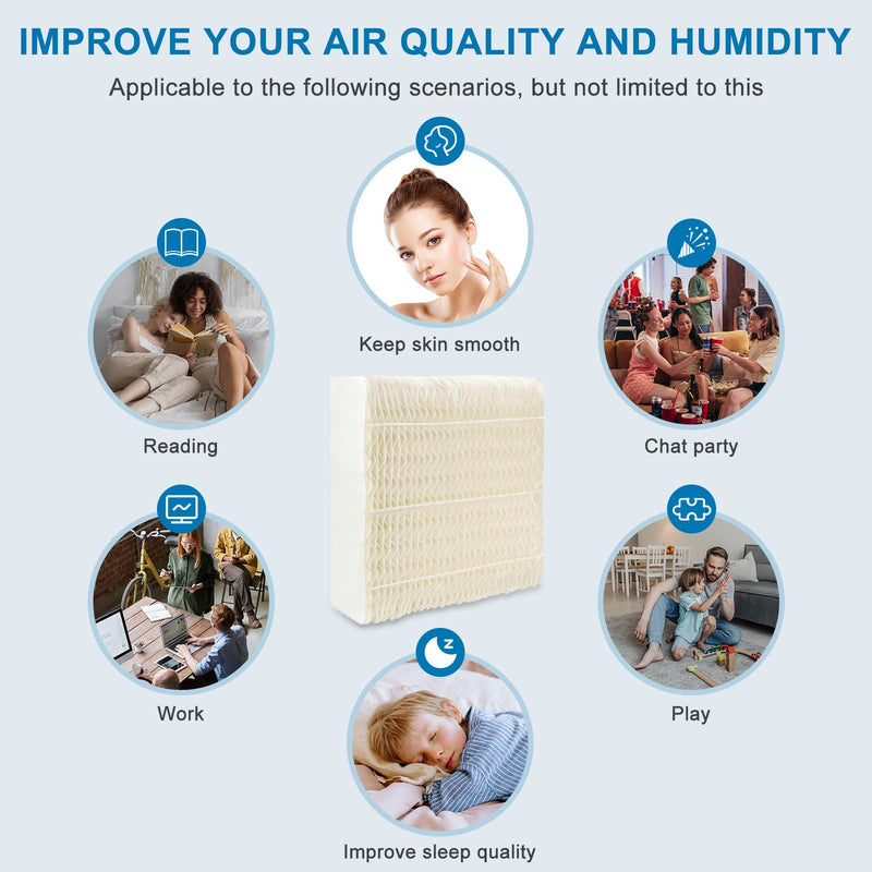 AMI PARTS 2 Pack 1043 Super Humidifier Wick Filter Replacement