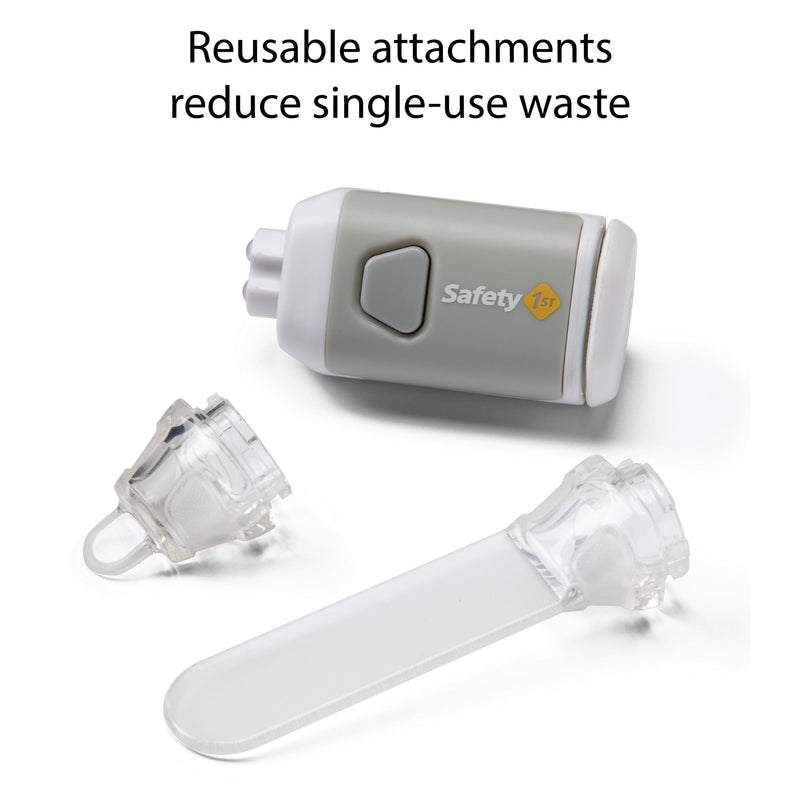 Safety 1st Light Up Tongue Depressor, Illuminates Mouth and Throat to Check for Signs of Irritation, Clear
