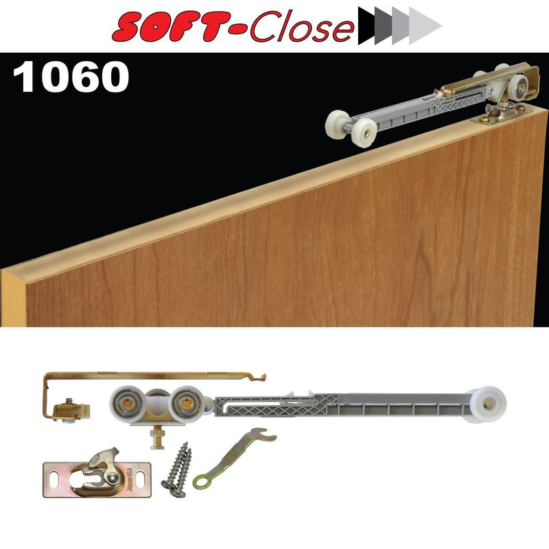 Johnson Hardware 1060 Soft Close Hanger - USA Made, , SOFT CLOSE STANDARD Standard Kit