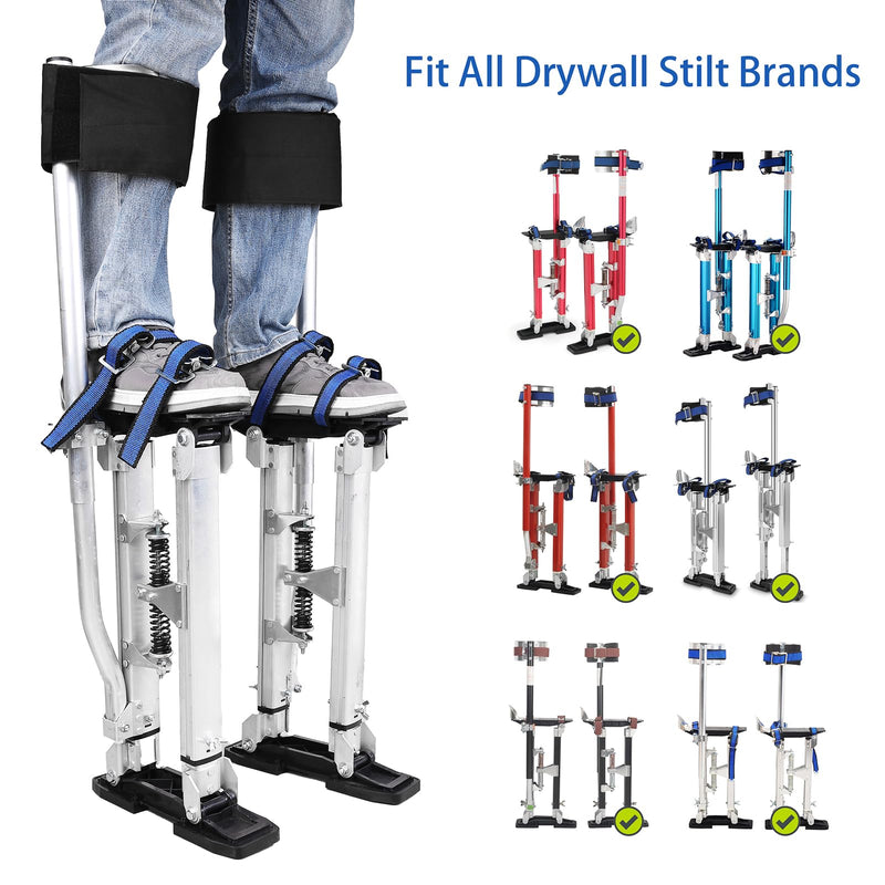 Drywall Stilt Straps,Comfortable Stability Suitable for All Day Wear, Heavy Duty Stilts Special Straps More Durable Work with Various Stilt Brands for Stilt,1 Pair
