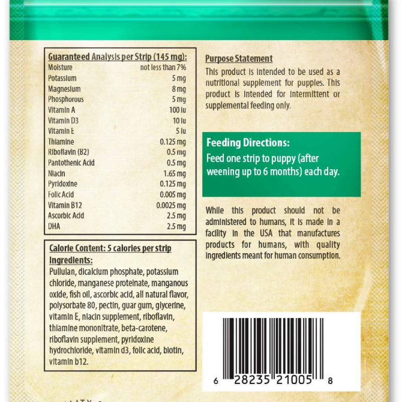 Multi Vitamin for Puppies 30 Fast-Acting Strips (21005) - PawsPlanet Australia