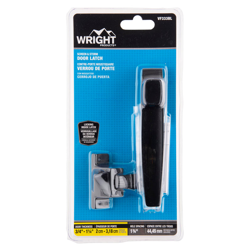 Wright Products VF333BL Free Hanging Push Button Handle, Black