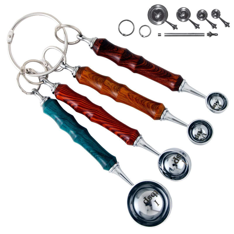 Penn State Industries PKMSPN Measuring Spoon Set Kit Woodturning Project (1pack) 1