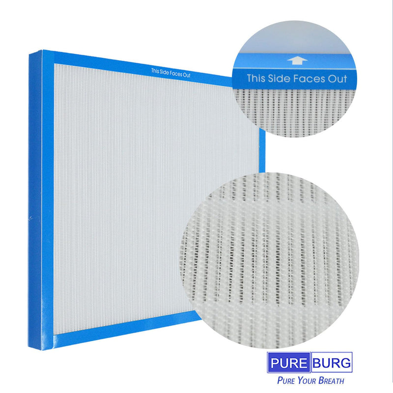 PUREBURG AF-20FL Filter Compatible with HoMedics Total Clean Air Purifier