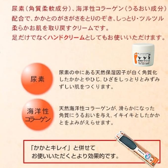 Azuma Shoji [Price As It Is With Imabari Towel] Heel Smooth Cream 3.5 oz (100 g) (1 Piece), Fragrance-free, Dry Hard Heels, For Old Exfoliation Countermeasures Such As Knees, Foot Pack, Traveling Beauty - NewNest Australia