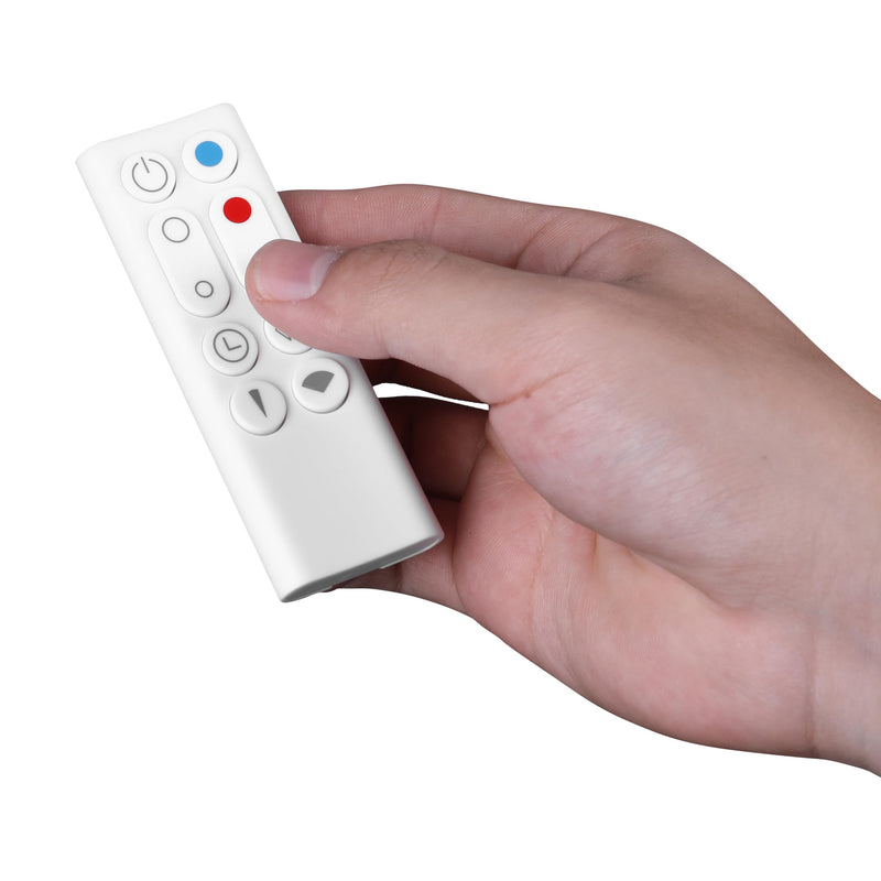 Replacement Fan Remote Control Compatible with Dyson AM09 Hot + Cool Heater Tower Fan 966538-01 White Color