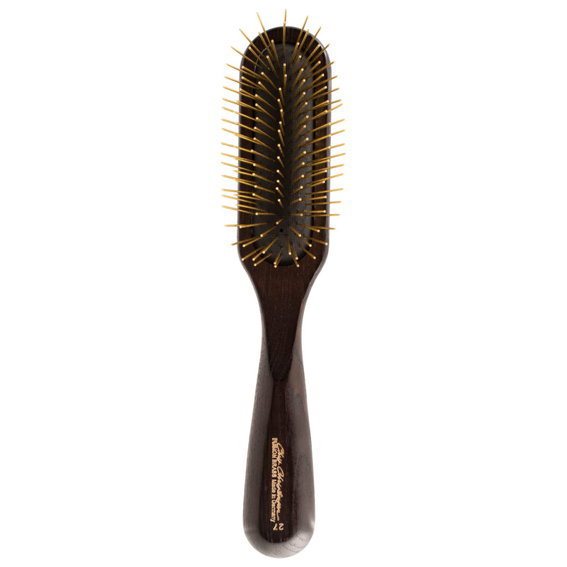 Chris Christensen Ice on Ice Detangle and Finishing Spray + 27mm Oblong Fusion Series Pin Brush- Brass Pins - PawsPlanet Australia
