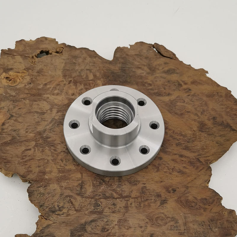 3" Wood Lathe Steel Faceplate Chucks, 1”-8TPI Thread Woodworking Accessories Tools 3 INCH