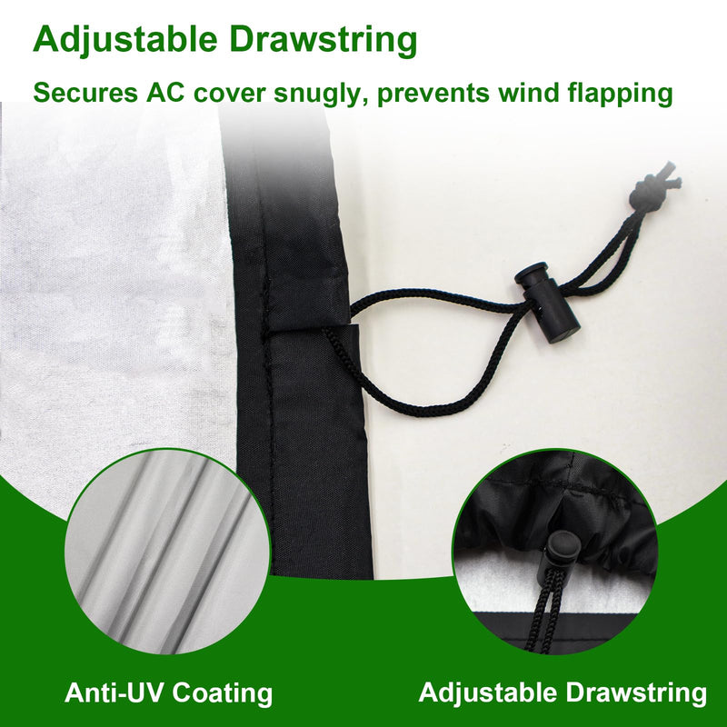 Indoor Tower Fan Cooler Cover, Fits Dreo Evaporative Air Cooler and 42 Inch Oscillating Fan, LASKO Pinnacle 40", Apex 42", Oscillating 42.5" Bladeless Standing Fan Portable Round Cover (13"D × 41"H) 13"D × 41"H