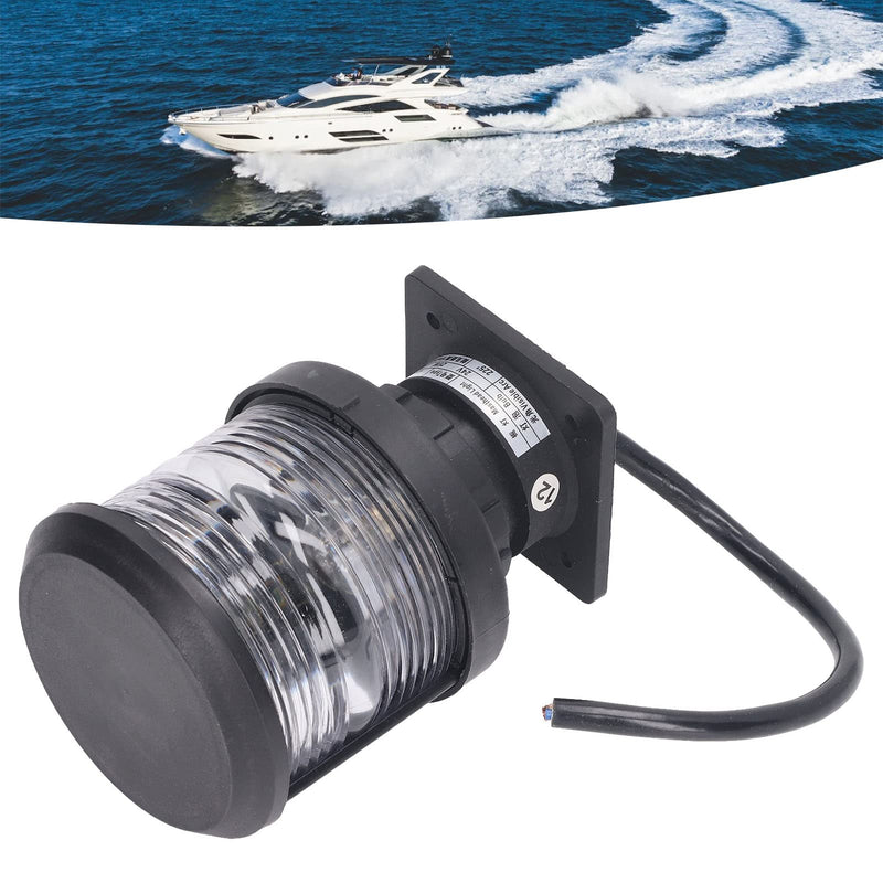 Focket Masthead Light, 225° Light Angle IP56 Masthead LED Marine Navigation Light with 2n.m Visibility Distance, Marine Masthead Boat Light Masthead Deck Light for Sailboats