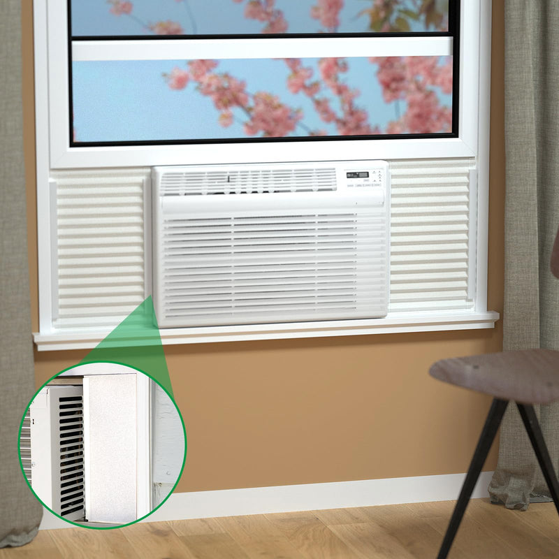 Window AC Insulated Side Panels with 4 edge banding strip Insulation Foam 2P