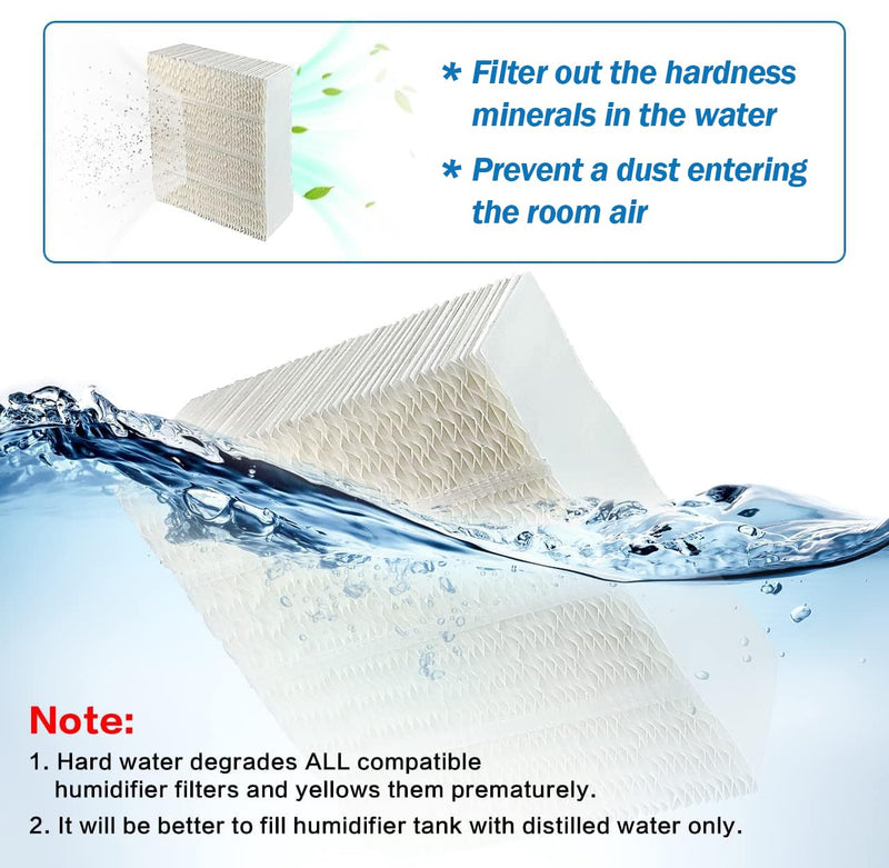Alocs 1043 Humidifier Filter Wick Replacement for AIRCARE Essick Air 826000 831000 EP9800 EP9700 EP9500 EP9R800 EP9R700 EP9R500, Bemis Space Saver 800 8000 Series Evaporative Humidifiers 1 Pack