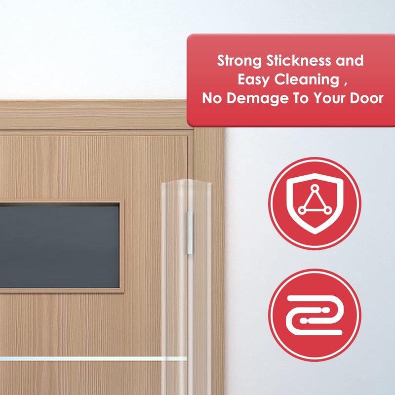 Door Pinch Guard Baby Proofing, Door Hinge Cover, Door Protector for Kids Finger Safety, Door Finger Pinch Guards Heavy Duty, Door jam Shield 2