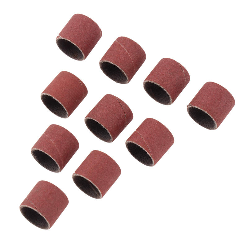 100 PCs Sanding Bands 320 Grit Drums Sleeves For DREMEL Rotary Tools 12CM 320# Grit