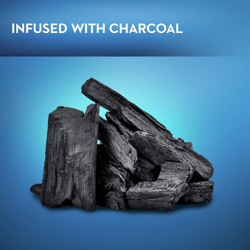 Oral-B Charcoal Infused Mint Dental Floss Picks, 75 Count (Pack of 1)