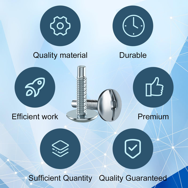 Load Center Cover Replacement Screws Compatible with Siemens ECTS2, Panel Screws for Siemens EQ Type & Murray Load Centers, Zinc Electrical Screws 100