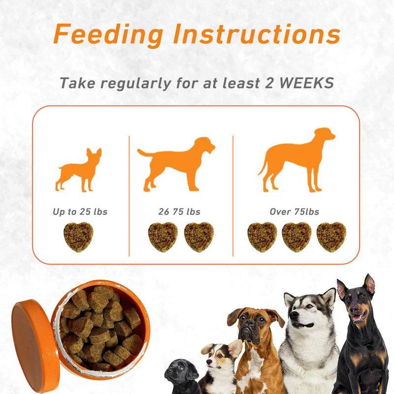 Guiding Star Omega 3 Fish Oil for Dogs 120ct，Skin and Coat Supplement for Dogs,Dog Omega 3 Supplement with EPA & DHA,Fish Oil for Dogs Skin and Coat,Dry Skin Relief for Dogs Chicken 120 Count (Pack of 1)