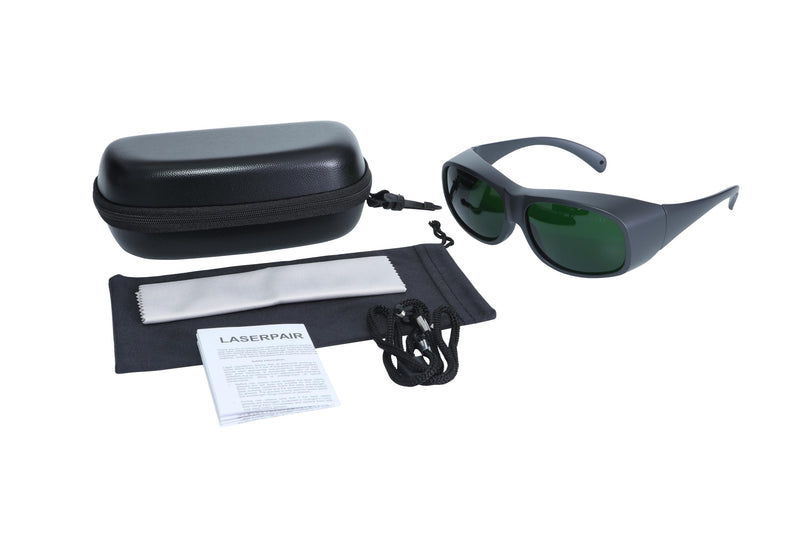 LaserPair High Protection 900-1100nm OD8+ DIN4 Laser Safety Glasses for Fiber Laser, Handheld Laser Welding (Model: LP-ADY-3)
