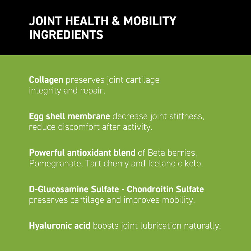 K9Power Joint Strong – Dog Joint Supplement for Mobility, Pain & Inflammation Relief – Glucosamine, Chondroitin, Collagen, Curcumin, Omega 3s, CMO, Green Tea – Ideal for Arthritis & Joint Protection Hip & Joint 1 lb (Pack of 1)