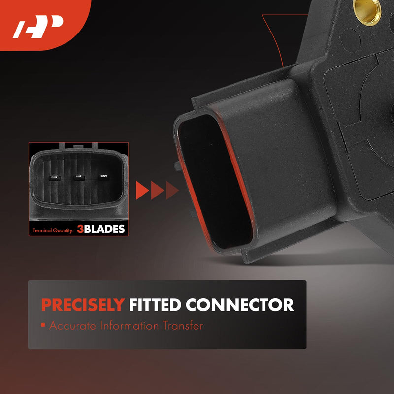 A-Premium Barometric Pressure Sensor [3 Pins] Compatible with Mazda Miata 1999-2005 1.8L, MPV 2000-2006, Replace# Z5A618211A