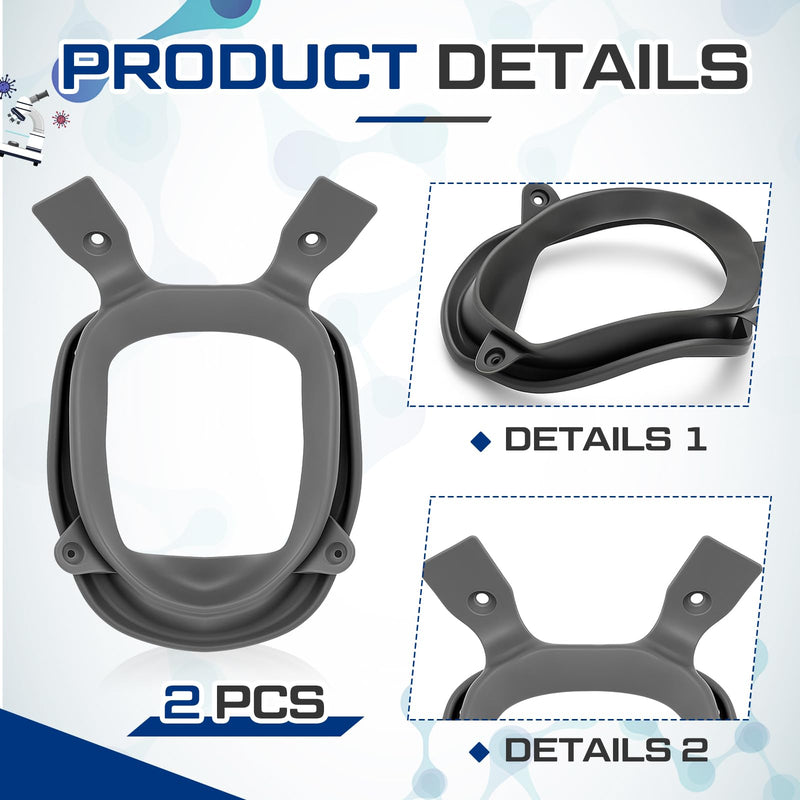 2 Pcs Full Face Respirator Parts Compatible with 6800 6000 Series 2
