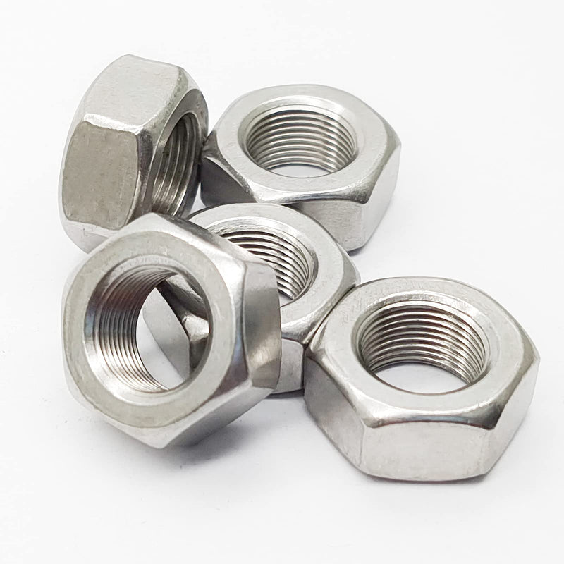 5pcs M14 x 1.5mm Pitch Hex Nuts Stainless Hex Nu, Metric Fine Thread Hex Nuts M14-1.5mm