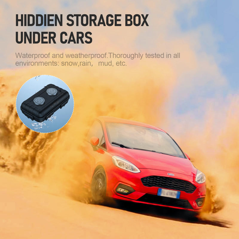 Magnetic Key Box,Magnetic Key Holder Under car,Magnetic Key Cabinets,Key Holder Magnetic,Hide a Key Magnetic Holder,Waterproof Magnetic Key Hider Outdoor
