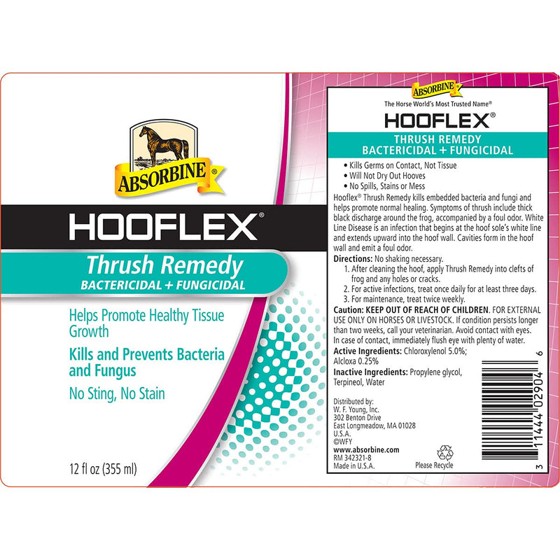 WF Young HOOFLEX Thrush Remedy 12OZ