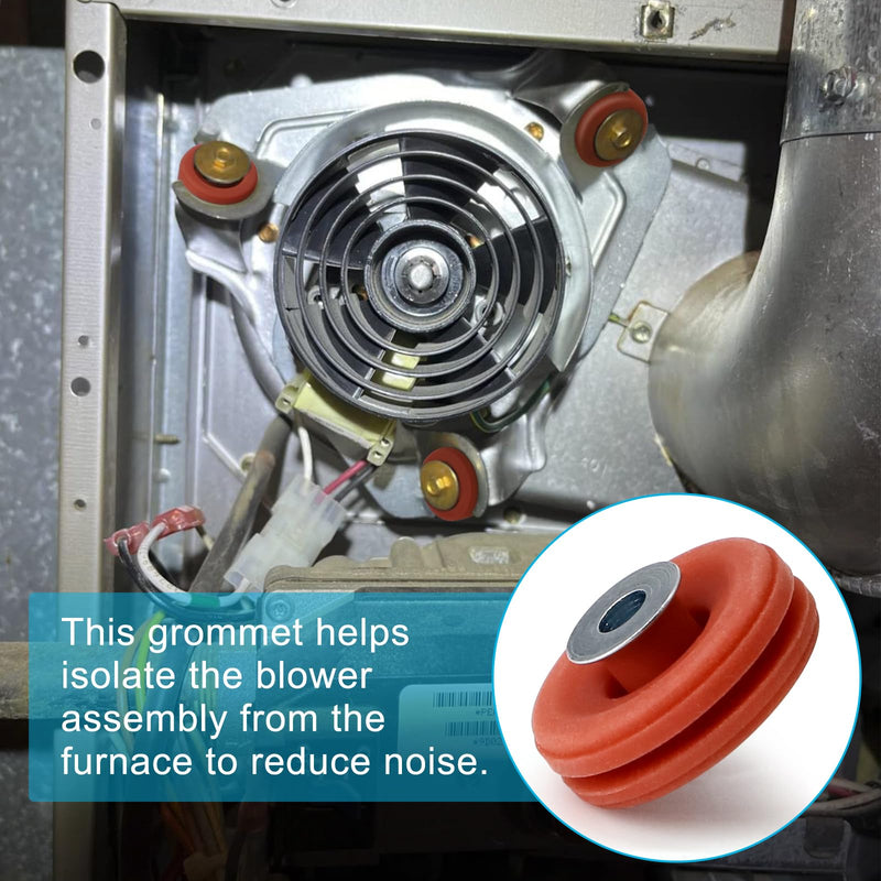 Criditpid HVAC Furnace Inducer Motor Grommet Replaces for Carrier KA56GR560 Grommet.(3 Pack)