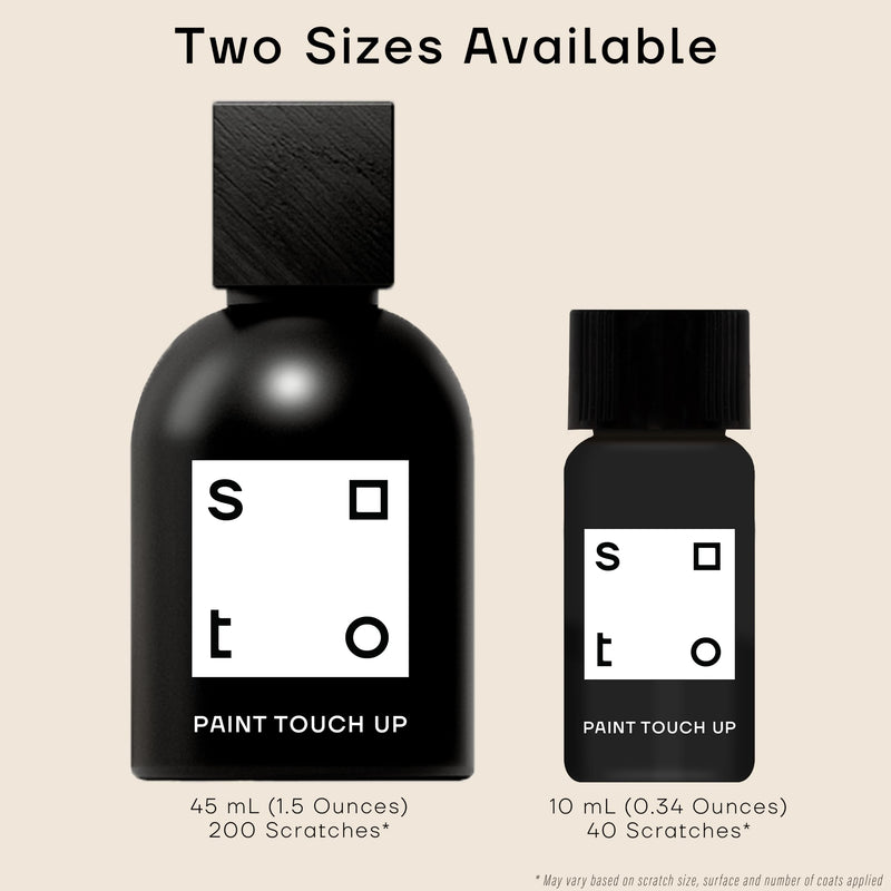 soto Black Paint Touch Up, Appliance + Porcelain, High-Gloss Finish (No. 70 Mars Black) - 1.5 Ounces/45 Milliliters of Enamel + Bathtub Repair for Tub, Tile, Appliances, Interior/Exterior 1.5 Fl Oz (Pack of 1) No. 70 Mars Black