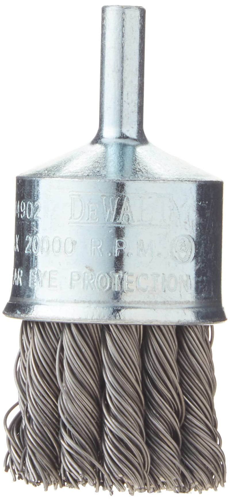 DeWalt Accessories DW4902 1" Knot Wire End Brush, (Pack of 5) (Pack of 5)