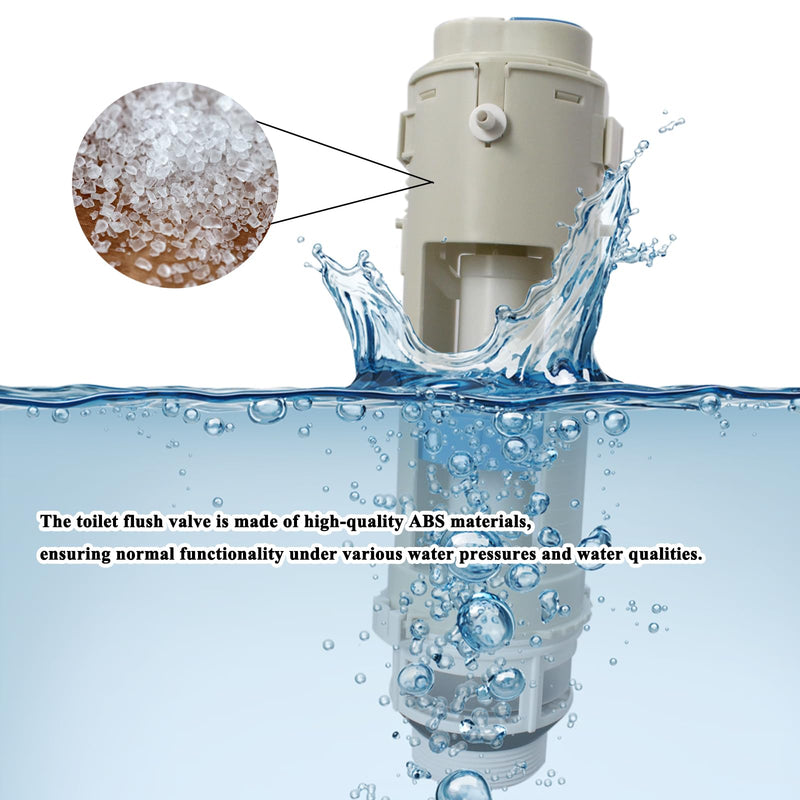 Toilet Flush Valve Replacement Part THU224 Compatible with TOTO Aquia Series Toilets Two-Piece Models CST414M / CST416M